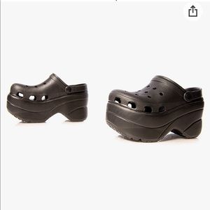 cape robbin platform crocs